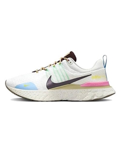 Кроссовки React Infinity Run Flyknit 3 'Sail Pinksicle Earth' Nike