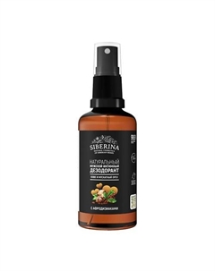 Мужской интимный дезодорант "Кофе и мускатный орех" с афродизиаками 50 Siberina