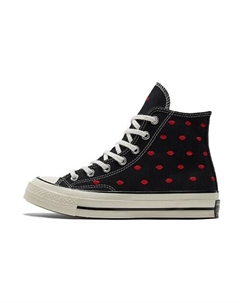 Кроссовки Chuck Taylor All Star 70 Hi Embroidered Lips Black Converse