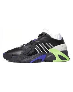 Кроссовки Streetball 'Black Green White' Adidas original