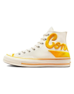 Кроссовки Chuck 70 High Classic White Orange Converse