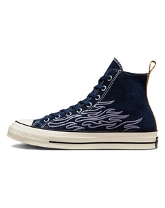 Кроссовки Chuck 70 High Workwear Denim Flame Converse