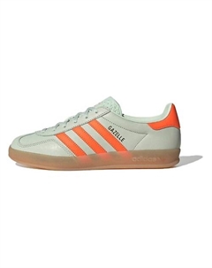 Кроссовки Gazelle Indoor Linen Green Solar Orange Women's Adidas original