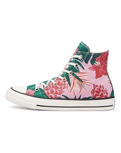 Кроссовки Chuck Taylor All Star High Jungle Scene Pink Floral Print Converse