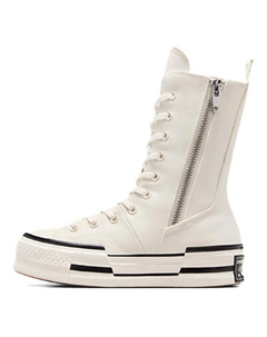 Кроссовки Chuck 70 Plus X High Egret Black Womens Converse