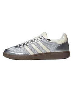 Кроссовки Handball Spezial Silver Metallic Cream White Gum Women's Adidas original
