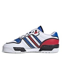 Кроссовки Rivalry Low 'White Blue Scarlet' Adidas original