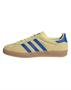 Кроссовки Gazelle Indoor Powder Yellow Royal Blue Adidas original