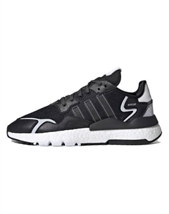 Кроссовки Nite Jogger 'Black White' Adidas original