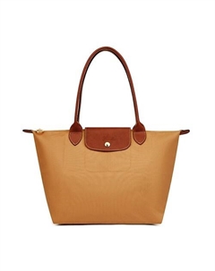 Сумка Le Pliage Recycled Polyamide With Canvas Tote Bag Medium Size Women's Sand Longchamp