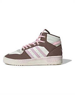 Кроссовки Rivalry Anti-Slip Wear-Resistant Mid-Top Skateboard Shoes Unisex Brown Adidas original
