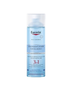 Мицеллярная вода 3в1 DermatoCLEAN [Hyaluron] 400 Eucerin