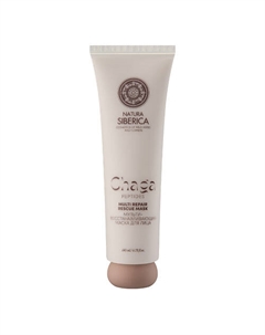 Мультивосстановливающая маска для лица Chaga Peptides 140 Natura siberica