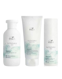 Набор для ухода за волосами Nutricurls Bundle Curlixir Wella