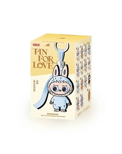 Брелок-игрушка LABUBU «Blind Box» (буквы A-M), коллекция «Pin For Love» Pop mart
