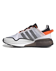 Кроссовки Zx 2K Boost Pure White Grey Orange Adidas original