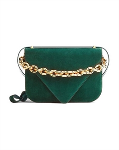 Сумка на плечо Suede Shoulder Bag Bottega veneta