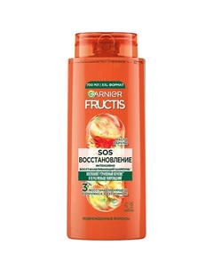 Укрепляющий шампунь, SOS Восстановление, для поврежденных и тонких волос 700 Fructis