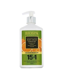 Крем для тела BIOSPA с апельсином 400 Sea of spa