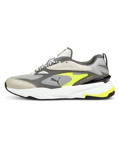 Кроссовки RS Fast Neon Running Shoes White/Brown/Yellow Puma
