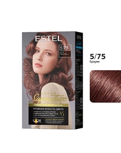 Стойкая крем-гель краска для волос ESTEL COLOR Signature 5/75 Брауни 170 Estel professional