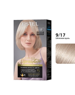 Стойкая крем-гель краска для волос COLOR Signature 9/17 Шёлковая вуаль 170 Estel professional