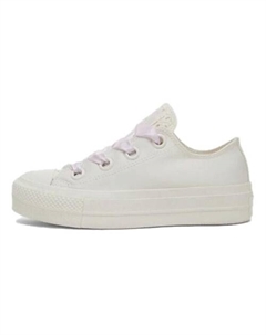 Кроссовки Chuck Taylor All Star Lift Platform Matte Satin Ivory Womens Converse