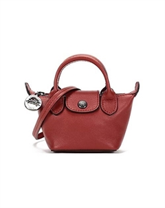 Сумка Le Pliage Cuir Sheepskin Crossbody Bag Mini Women's Russet Longchamp