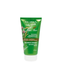 Бальзам-кондиционер Гладкость и блеск для всех типов волос Daily Secrets 175 Kora