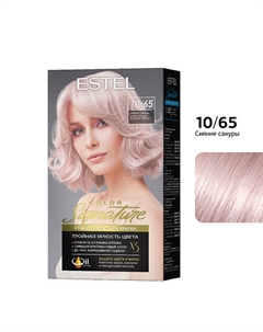 Стойкая крем-гель краска для волос ESTEL COLOR Signature 10/65 Сияние сакуры 170 Estel professional