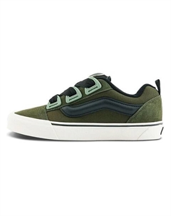 Кроссовки Knu Skool Low-Top Casual Shoes Green Vans