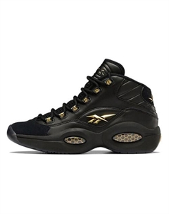 Кроссовки Question Mid Black Gold Reebok