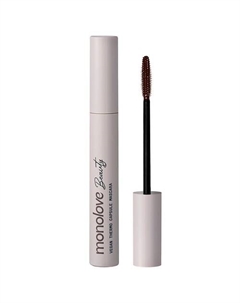 Тушь для ресниц, коричневая термотушь, объем и удлинение, VEGAN 12 Monolove bio