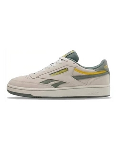 Кроссовки Club C Revenge Trek Green Classic Yellow Bone Reebok