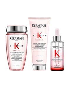 Набор Genesis: Шампунь + Кондиционер + Сыворотка для волос Kerastase