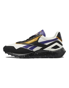 Кроссовки Classic Leather Legacy Az 'Chalk Black Bold Purple' Reebok