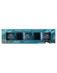 Набор ароматических свечей Winter Night Stars Filled Votive Yankee candle