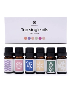 Набор натуральных эфирных масел, 6 штук 60 Essential oil