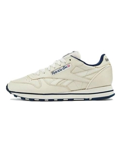 Кроссовки Classic Leather Vintage 'Beige Navy' Reebok