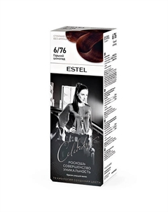 Краска-уход для волос CELEBRITY, тон 6/76 горький шоколад 140 Estel professional