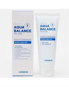 Крем для лица ультраувлажняющий с Витаминами и Фитокомплексом AQUA BALANCE 100 Hiskin