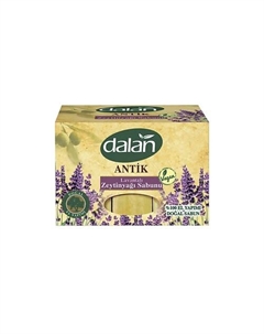 Мыло кусковое Antique, натуральное Лавандовое 450 Dalan