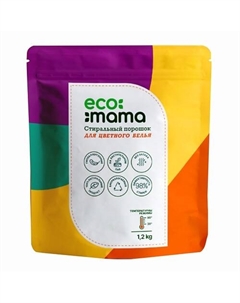 Стиральный порошок для цветного белья 1200 Eco mama