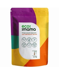 Стиральный порошок для цветного белья 2400 Eco mama