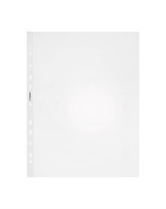 Файл-вкладыш А4, 110 мкм,, матовый, вертикальный, 50 штук Стамм
