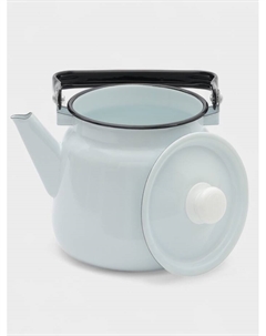 Чайник, 3.5 л, эмалированная сталь, белый Сибирские товары