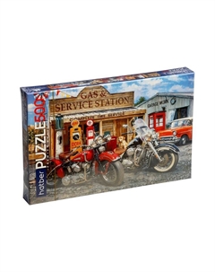 Пазл «Легендарные байки», 500 деталей Hatber