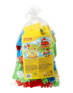 Конструктор «Большой», 96 деталей Полесье