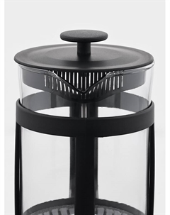 Чайник заварочный френч - пресс «Классика», 800 мл, стекло, цвет чёрный Доляна