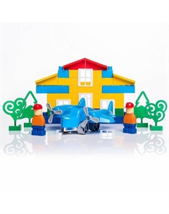 Конструктор «Моя авиация: Аэропорт», 56 деталей Соломон